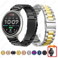 Classic Stainless Steel Band Metal Strap for Amazfit Active 2 / Active 2 Square / Amazfit Active 3 P