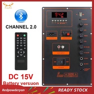 [Redpowderyan] -Bluetooth Amplifier Board Trolley Speaker Outdoor Audio Amp Module Dual Channel Ster
