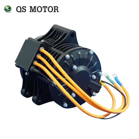 QS 138 70H 3000W V2 PMSM Mid-drive Motor For Electric Go-Kart ATV Motorcycle Dirt Bike With New Appe