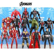 Marvel Collectible Figures Iron Man Spider-man Hulk And More! 14-piece Model Toy Set