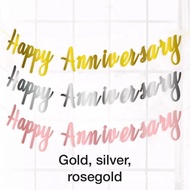 Happy anniversary banner