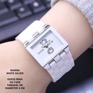 (COD)Jam Tangan Wanita Guess Mika Fashion Murah Cewek Jam Tangan Analog