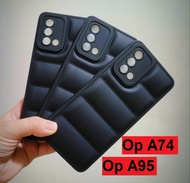 Oppo A74 - A95 Case Softcase JACKET CAMERA PROTECTION Case Casing Hp Oppo A74 - A95