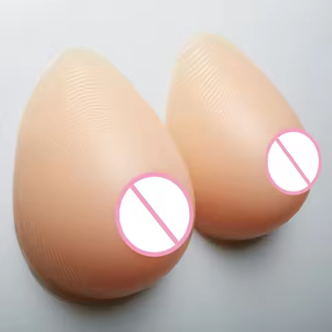Natural Look tear drop Silicone Breast Forms - Transform - Pair 1000g 800g 500g A B C D cup for CD T