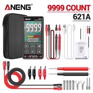 ANENG 621A มัลติมิเตอร์ดิจิตอลอัจฉริยะหน้าจอสัมผัสมัลติมิเตอร์ทดสอบทรานซิสเตอร์9999 Counts True RMS ช่วงอัตโนมัติ Dc/ac 10A เมตรอื่นๆ