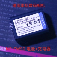NP-FW50 Battery for Sony a6400 a6000 a6300 NEX-5T 5N A5000 Charger