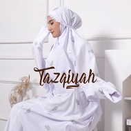 Tazqiyah Aliyah -Mukena Terusan Dewasa Bordir Daun Cemara