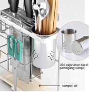 【New product】Netel Stainless Steel Kitchen Sink Rack, Stainless Steel Dish Rack, Kitchen Supplies Si