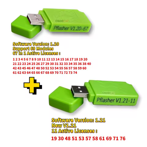 Pflasher1.21/1.20 /67 /69 PCM Moudels For SM2 Pro J2534 VCI BENCH/FLASH/OBD SM 2 Plus Chip Tuning To