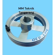 Pully A2 x 7 inch AS 0, 10, 12, 14, 15, 16, 17, 18, 19, 20, 22, 24, 25, 1", 28, 30, 32 mm Aluminum P