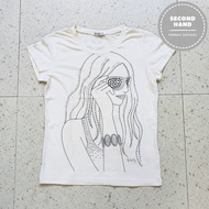 Bang Bang Women's and Kids' T-Shirt / Size S - Chest Size 44 cm Second Hand/