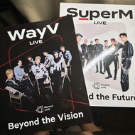 Wayv &amp; SuperM beyond live beyond the vision brochure only