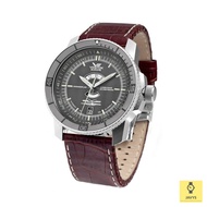 VOSTOK EUROPE 2432.01/5455158 / Men Watch / Ekranoplan / Automatic / Day Date / Leather Strap / Brow