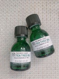[減價！全新現貨] The Body Shop Tea Tree Oil 茶樹油20ml (適合油性及暗瘡肌膚淨化肌膚純素主義者適用) $90/支
