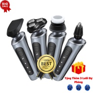 Máy dao cạo râu nam đa năng 9D Shaver  - Tặng thêm 3 lưỡi dự phòng thay thế - Bảo hành 12 tháng (Loạ