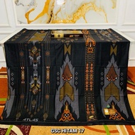 Atlas Sarong with Bhs Idaman Kembang 555 Motif Atlas Idaman Harmoni/ Luxury Quality Atlas Sarong