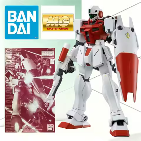BANDAI MG 1/100 RGM-79GS GM Command Space Type Gundam 0080 White Red Armor Frame Flexible Joint Coll