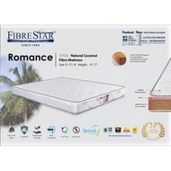 JFH Fibre Star Full Coconut Fibre Mattress Romance (10 Years Warranty) / Queen King 7 inch Mattress