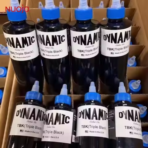 240ML Black Tattoo Ink Pigment TBK BLK Original Dynamic Triple Black Ink Professional Tattoo Pigment
