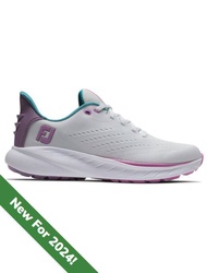 FootJoy Women's Flex XP Golf Shoe 95720 Grey Purple 2024 Waterproof