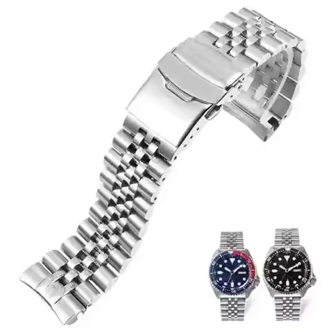 Solid Stainless Watch Band For Seiko Abalone Series Turtles Prospex SRPA21 SRP777 SRPC25 SRP773 SRP7