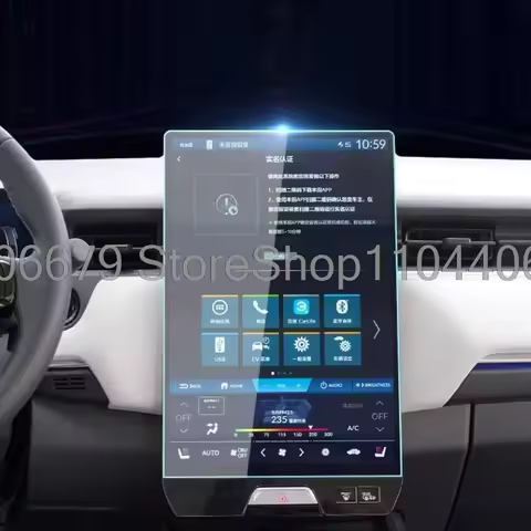 For Honda e.Ny1 2025 2024 2023 15.1 inch Car infotainment radio GPS Navigation Tempered glass Screen