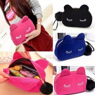 DOMPET POUCH KOSMETIK MATA KUCING