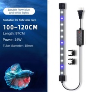 LED Fish Tank Lamp Lighting Waterproof Full Spectrum Enhanced Brightness Bright and Color Dual-purpo