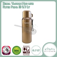 Zebra Vacuum Flask With Filter Prima III 0.7 Lt Golden Brown (912624) 0.7 Lt Stainless Steel Bottle/