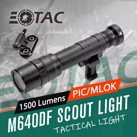 New Tactical M640V M640DF M640 DF Light LED White Light Storbe Flashlight 700 Lumens High Candela Sc