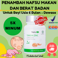 COD (Gratis Ongkir) Zinc Capsule Vitamin Penambah Nafsu Makan Anak bisa dikonsumsi dari bayi 6 bulan hingga dewasa - Penggemuk Badan Penambah Nafsu Makan - Obat Gemuk Sehat - Suplemen Penggemuk Badan Appeton - Susu Penggemuk Badan - Minyak Ikan Salmon