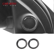 aihei สำหรับ Dodge Durango 2017 2018 2019 รถก่อนฮอร์นขนาดเล็กฝาครอบ Abs คาร์บอนไฟเบอร์อุปกรณ์จัดแต่ง