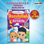 Buku Cerita Rasulullah Pernah Bercerita BERFOKUS SUKU KATA / buku kanak-kanak