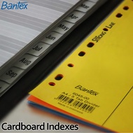 R2go - Bantex Cardboard Divider & Indexes A4