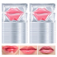 30 Pieces of Collagen Crystal Moisturizing Lip Mask Gel Patch for Dry Lip Care Lip Patch