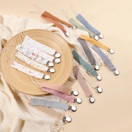 JOJO 6Pcs Cotton Teether Pacifier Strap Baby Dummy Clip Soother Pacifier Strap Teether Toy Holder Ne