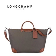 [Long Champ] 100% original longchamp official store L1624 large Boxford men and women usable messenger handbag travel bag Duffel &amp; Weekender Bags fashion