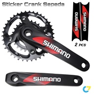 Shimano MTB Bike Crank Sticker - MTB Bike Pedal Sticker - Shimano MTB Sticker