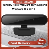 Facial Recognition Webcam Built-in Microphone for Windows 10/11 Identification Login Web Camera Comp