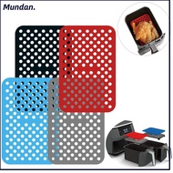 MUNDAN Silicone Liners Kitchen Soft Rectangle For Ninja DZ201 Foodi for Ninja Foodi DZ201