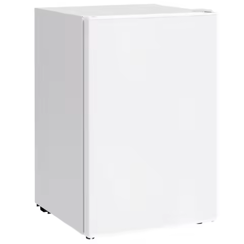 HOMCOM Mini Fridge with Freezer, 4.5 Cu.Ft Small Refrigerator with Adjustable Thermostat, Energy Eff