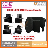SENZ Activated Carbon/Charcoal Filter For Cooker Hood I Honeycomb Filter I SZ-CH1288/SZ-CH9388/SZ-CH