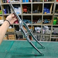 Fork 26 MTB Federal PLATINUM Classic CP Chrome Threaded Head Tube Insert 22.2 Rim V Brake CP Crome S