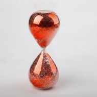 Hourglass with Glitter Sand Decorative Glass Hourglass Sandglass Tabletop Sand Clock Shimmering for 
