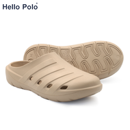 Hello Polo รองเท้าหัวโตผู้หญิงผู้ชาย แบบสวม รองเท้าแตะเพื่อสุขภาพ กันลื่น แฟชั่น พื้นนิ่ม ผู้ที่มีปัญหาเท้าแบน รองช้ำ HP8019