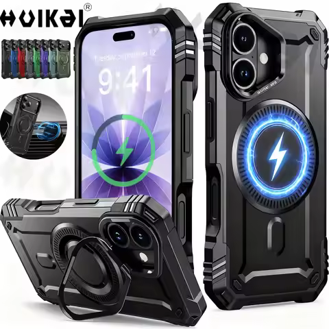 Case For Apple iPhone 17 Pro Max 17 Pro 17 Air iphone 17 Magsafe Magnetic Camera Protective Full Bod