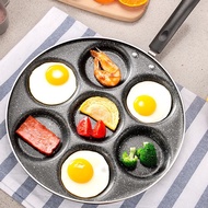 (Used Induction Hob) 7-Compartment Non-Stick Egg Frying Pan