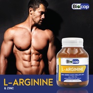 แอล-อาร์จินีน พลัส ซิงค์ x 1 ขวด ไบโอแคป L-Arginine plus Zinc Biocap อาร์จินีน Arginine แอลอาร์จินีน LArginine อาหารเสริมผู้ชาย แอล อาร์จินีน L Arginine
