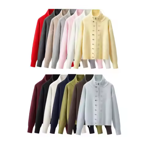Winter New Women's Sweater 2026 New Fashion Retro Napoleonic Cardigan Warm Fall Sweater Women's Stre