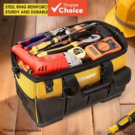 JAKAH Multifunctional Tool Bags 1680D Oxford Cloth Electrician Bags Waterproof Wear-Resistant High C